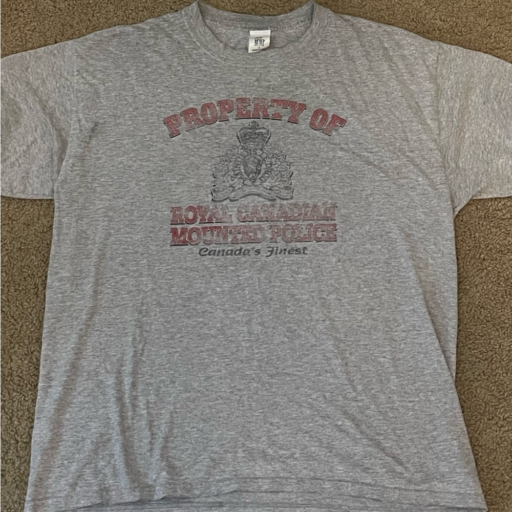 Vintage Canadian Royal Mounted Police Tee